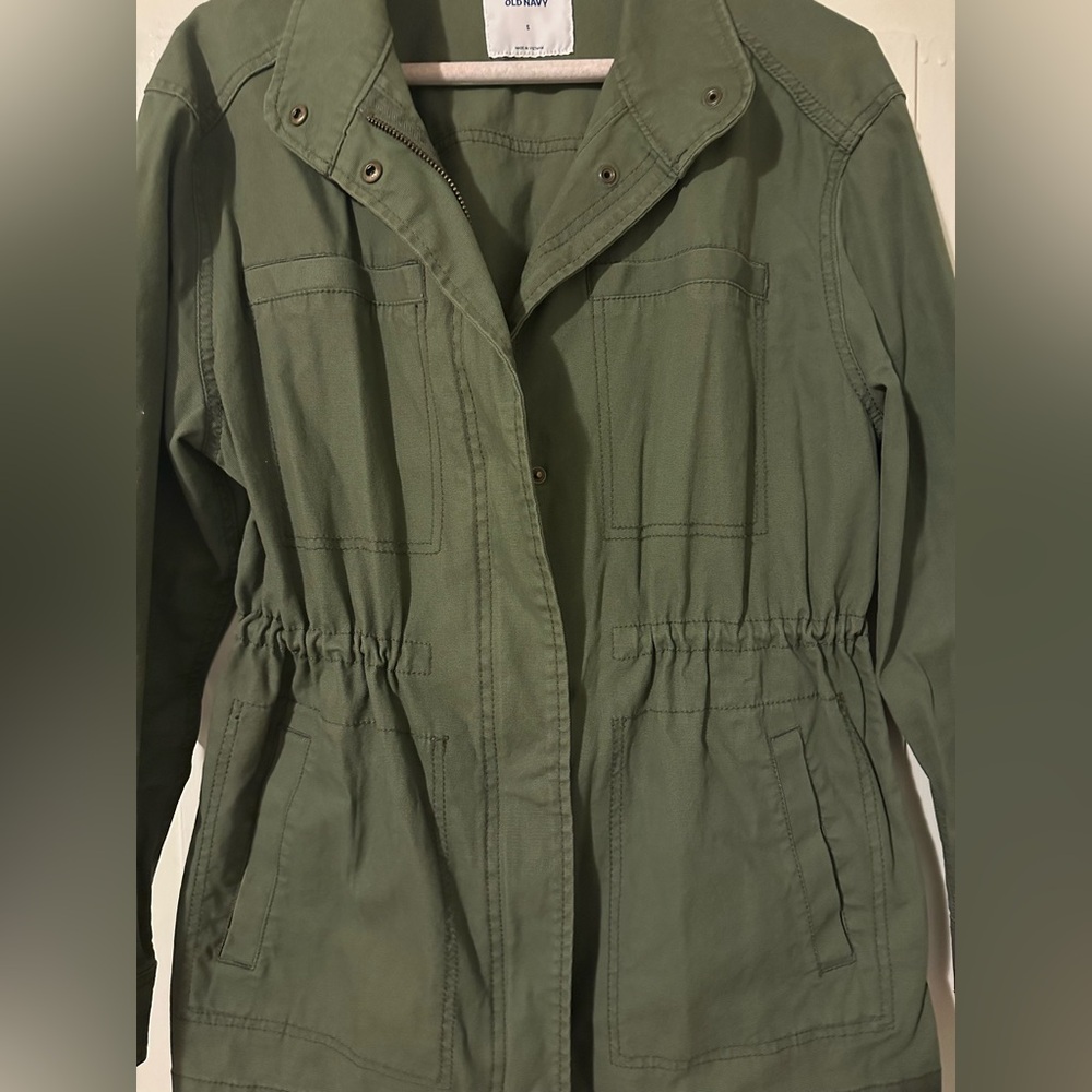 Green Cargo Jacket - image 2